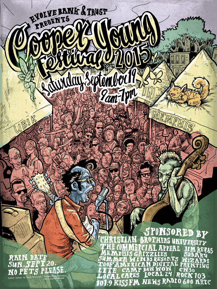 Cooper Young Fesitval Poster